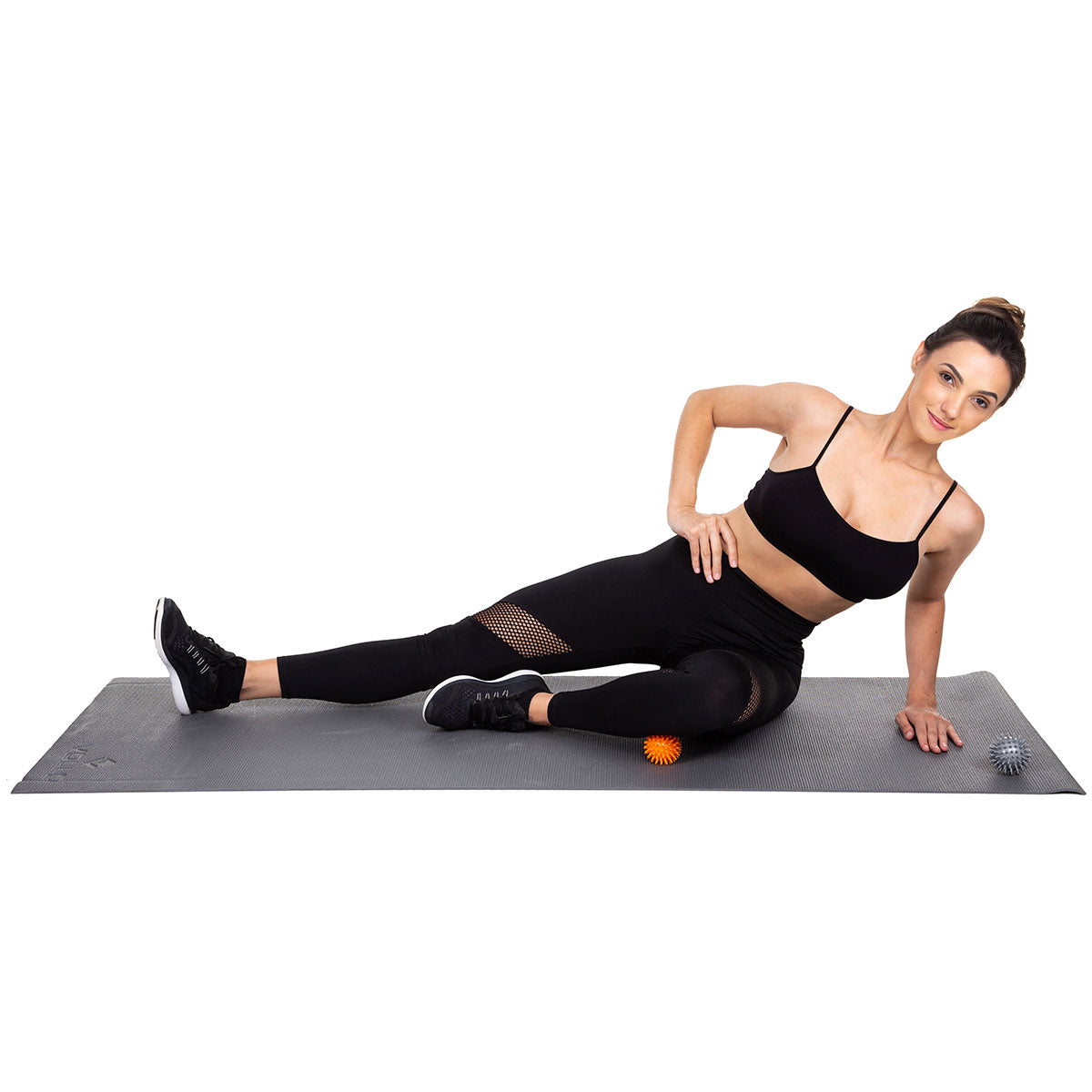 Mini Pelota Rodillo Masaje Rehabilitacion Pilates X2 - Vollo