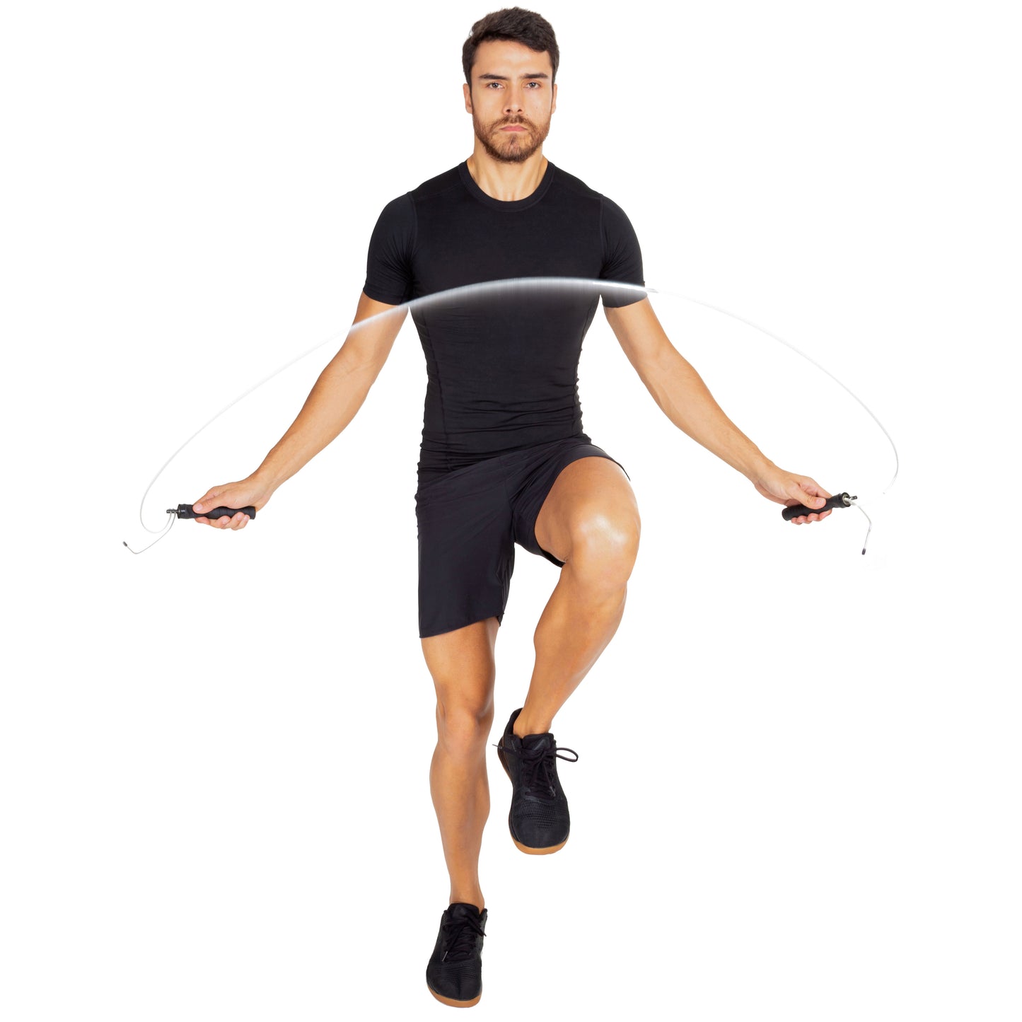 Cuerda De Entrenamiento Saltar Crossfit Acero - Vollo