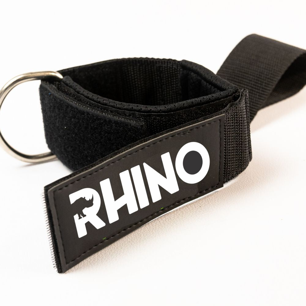 Tobillera Para Polea Maquina Crossover Agarre Pie Rhino