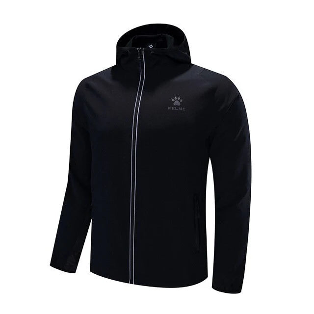 Campera De Entrenamiento Liviana Con Cierre Kelme