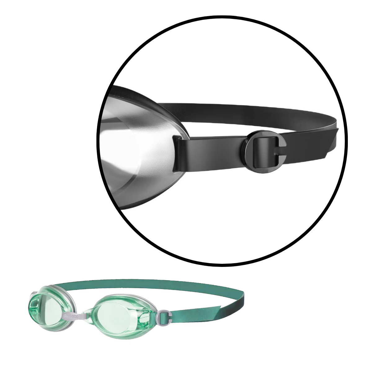 Lente Natacion Piscina Jet Senior Anti Fog Speedo