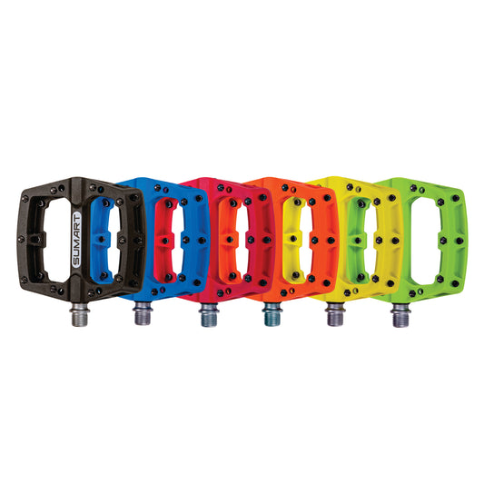 Pedales Bicicleta 9/16 105 X 100 X 18,5 Mm Colores Sumart