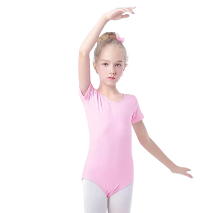 Malla Ballet Niña Manga Corta
