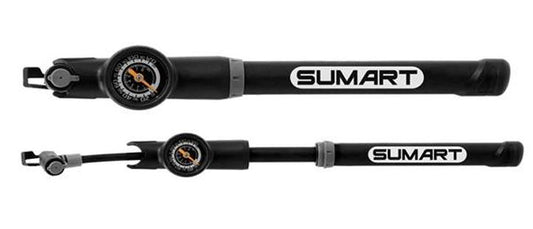 Inflador Bicicleta Con Medido De Presion 120psi Sumart