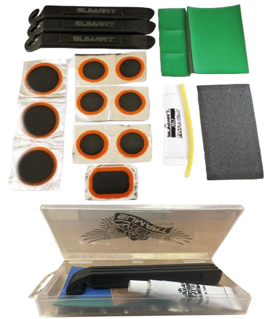 Kit De Reparacion Camara Pinchazo Bicicleta Completo
