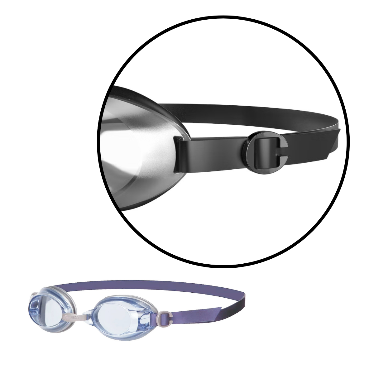 Lente Natacion Piscina Jet Senior Anti Fog Speedo