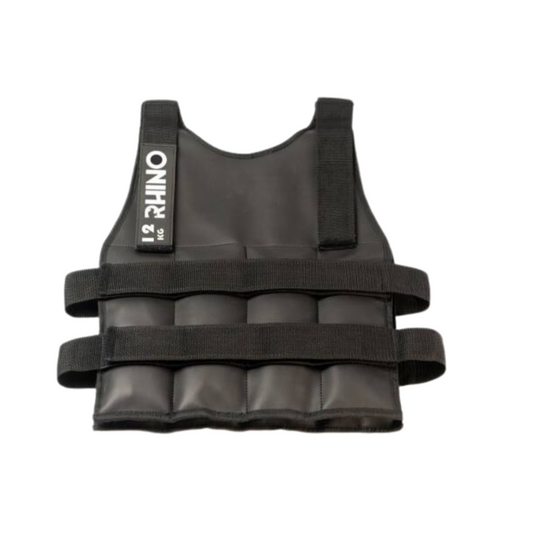 Chaleco Con Peso 12kg Resistencia Crossfit Fitness Rhino
