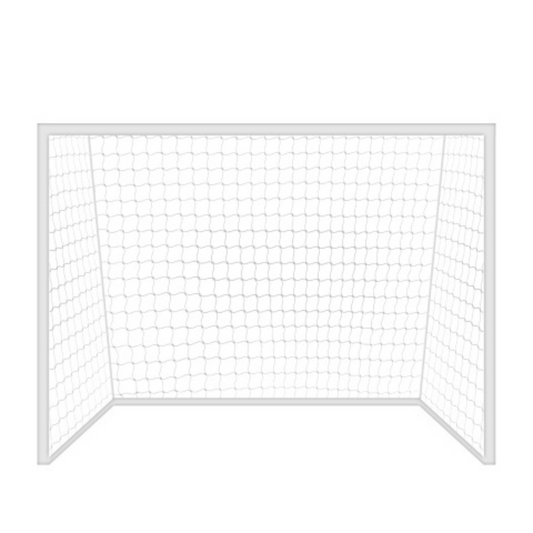Par Red De Arco Baby Futbol 4,2x2,3x0,5m 4mm Gismar