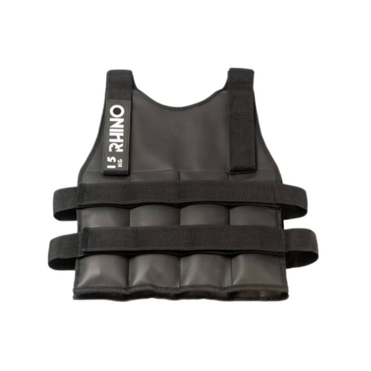 Chaleco Con Peso 15kg Resistencia Crossfit Fitness Rhino