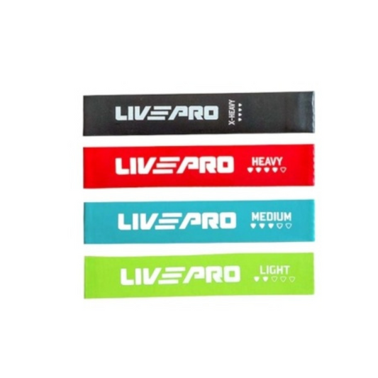 Set 4 Mini Bands Loop Bands Livepro