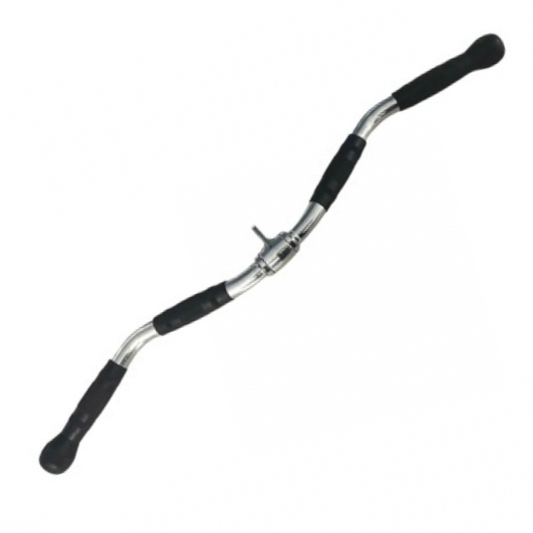 Barra W Polea Pecho Y Brazos Importada 76cm Rhino