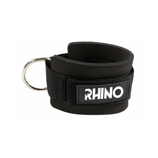 Tobillera Para Polea Maquina Crossover Agarre Pie Eva Rhino