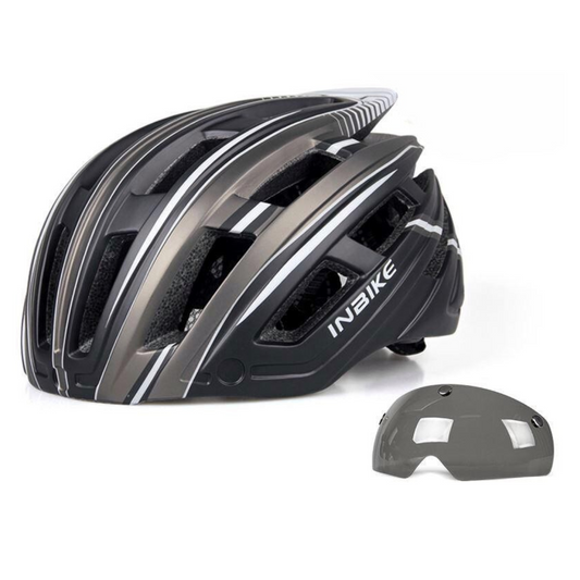 Casco Bicicleta Ciclismo Luz Led - Inbike