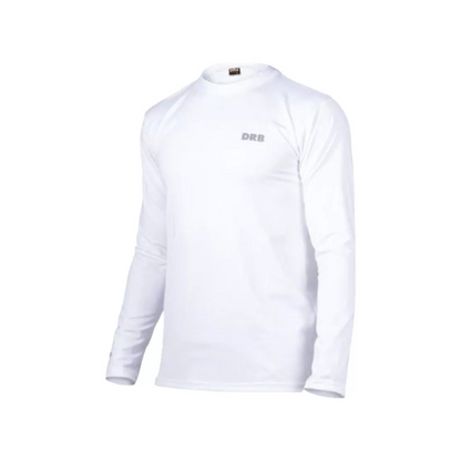 Remera Térmica De Niño Blanca Manga Larga