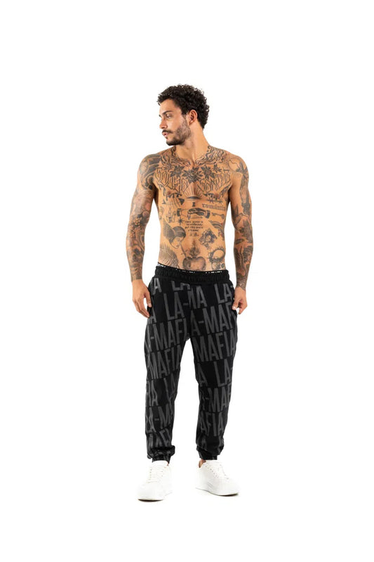 Pantalón Noir Adulto La Mafia