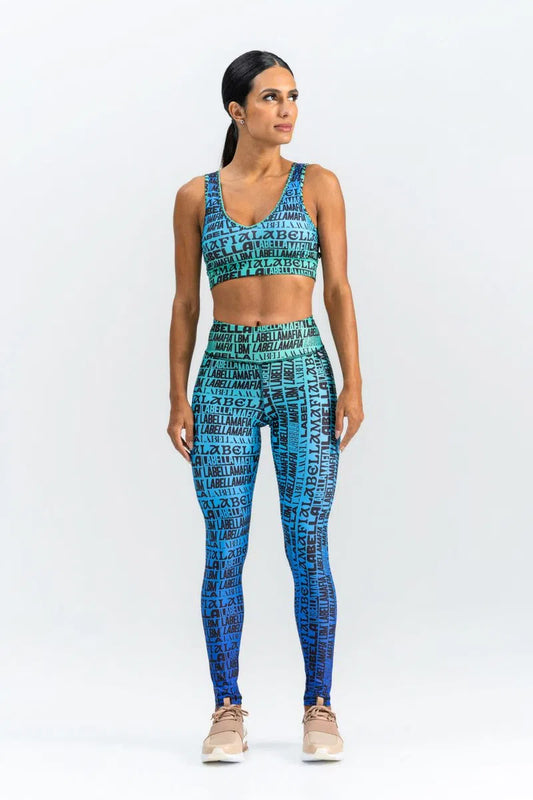 Calza Deportiva Print Dama La Bella Mafia