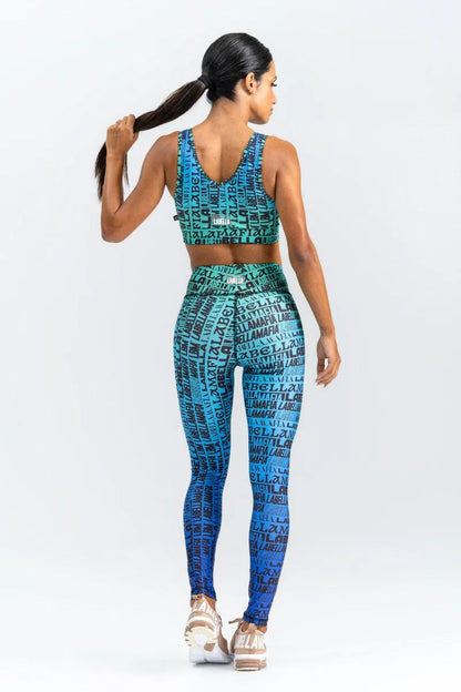 Calza Deportiva Print Dama La Bella Mafia
