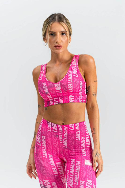 Top Deportivo Print Dama La Bella Mafia