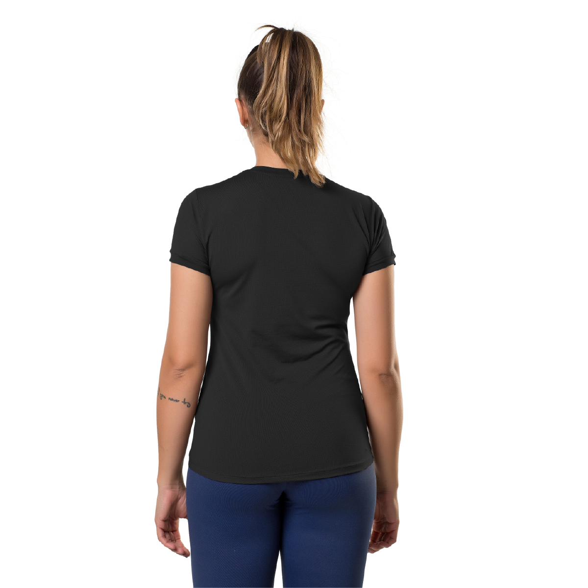 Remera M/corta Dama Fitness Uv50+