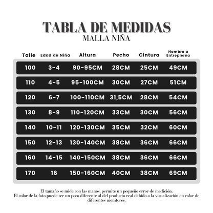 Malla Ballet Niña Terciopelo Manga Corta