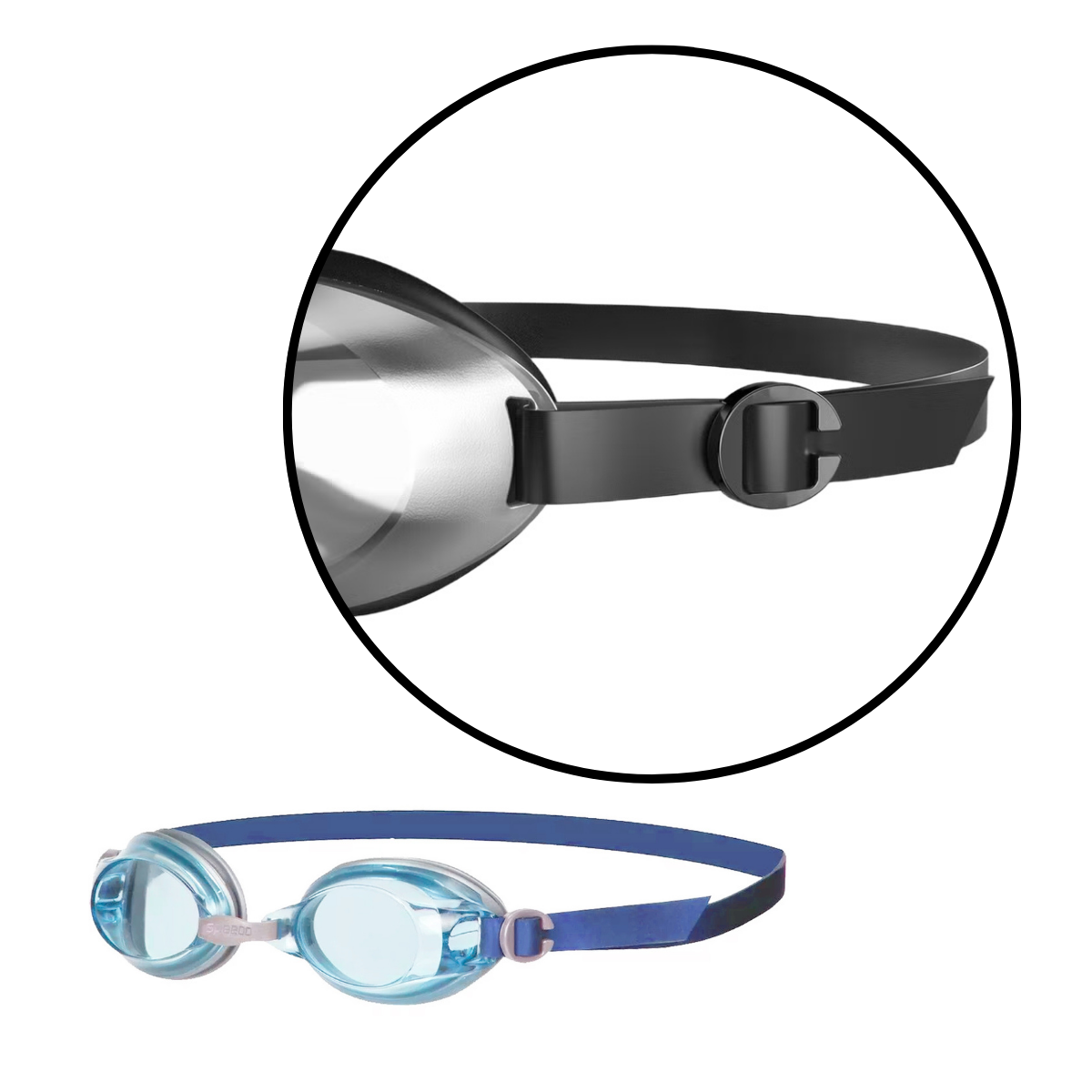Lente Natacion Piscina Jet Senior Anti Fog Speedo