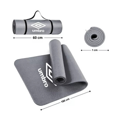 Alfombra De Yoga Mat Antideslizante 180x60x1cm Umbro