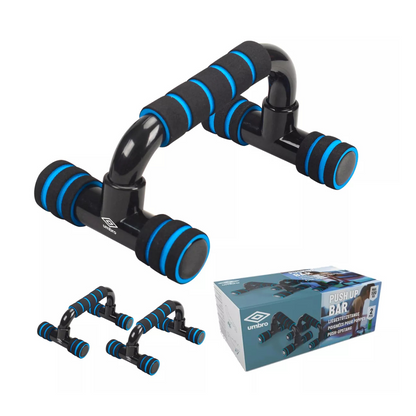 Push Up X2 Barra Fija Flexiones Fitness Entrenamiento Umbro