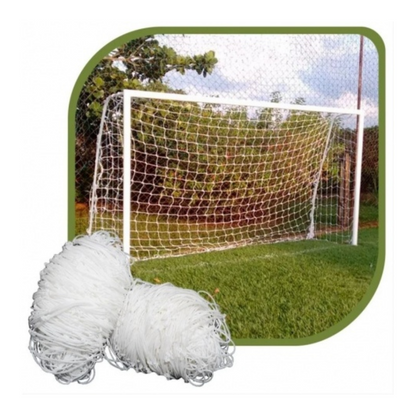 Par Red De Arco Baby Futbol 4,2x2,3x0,5m 4mm Gismar