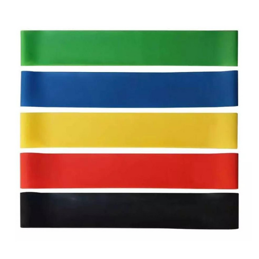 Set 5 Minibandas Circulares Entrenamiento
