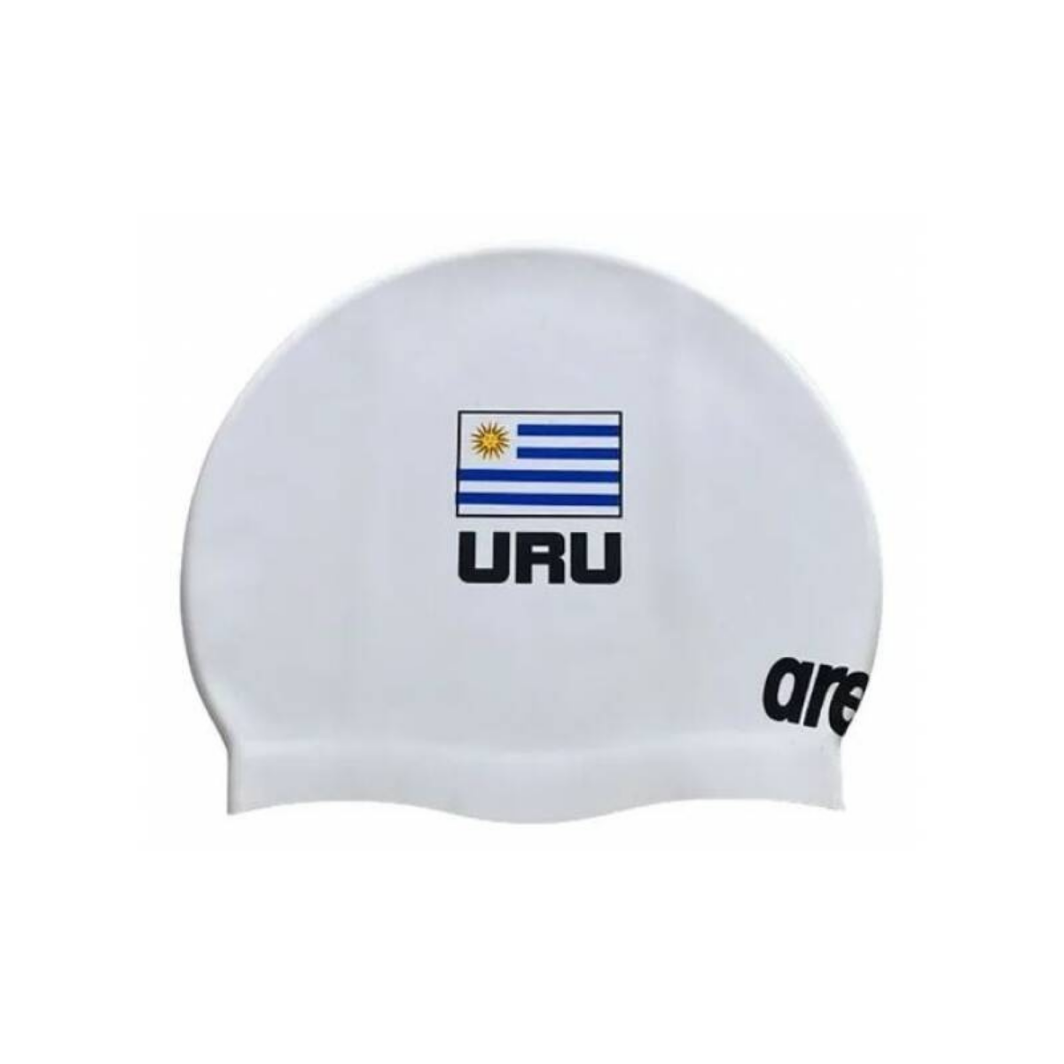 Gorra Para Natación Adulto Arena Uruguay Flag Silicone Cap