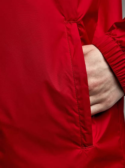 Campera De Lluvia Deportiva Kelme C/capucha Y Cierres