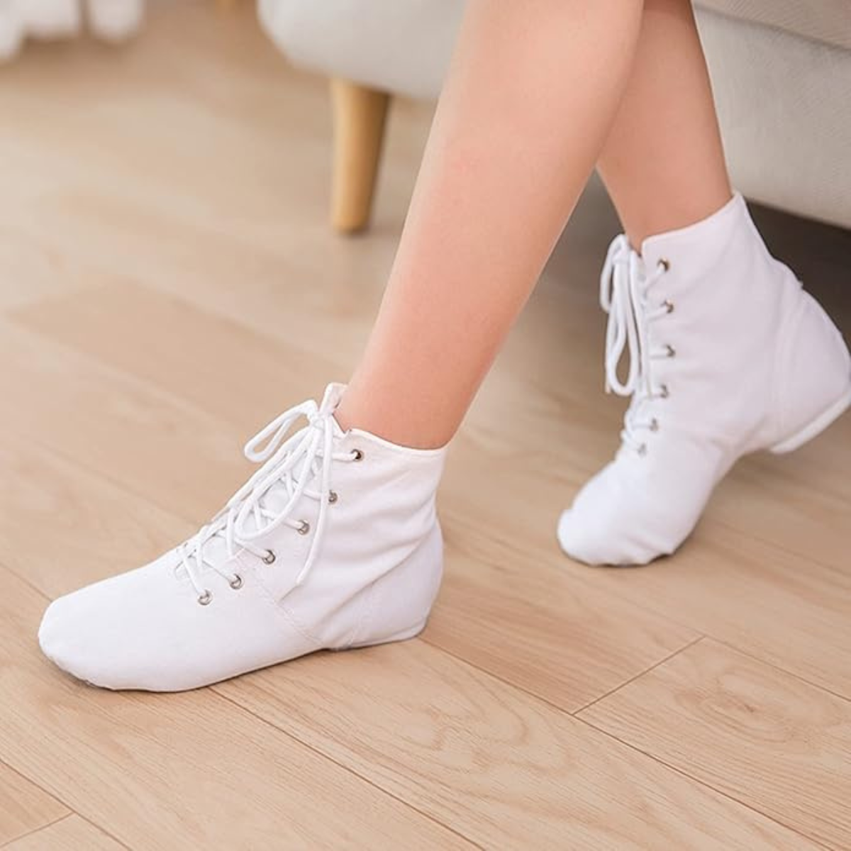 Zapatillas De Ballet/Danza Con Taco Niña/Dama