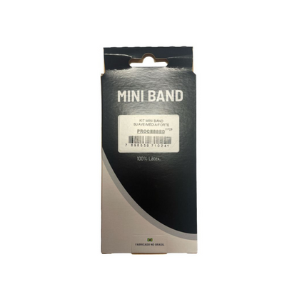 Kit 3 Mini Band Suave/media/fuerte Ind. Brasil Rhino