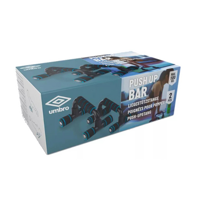 Push Up X2 Barra Fija Flexiones Fitness Entrenamiento Umbro