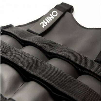 Chaleco Con Peso 15kg Resistencia Crossfit Fitness Rhino