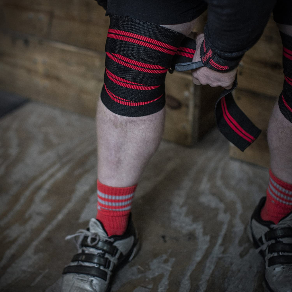 Rodillera Elastica Compresion Levantamiento Crossfit - Rhino