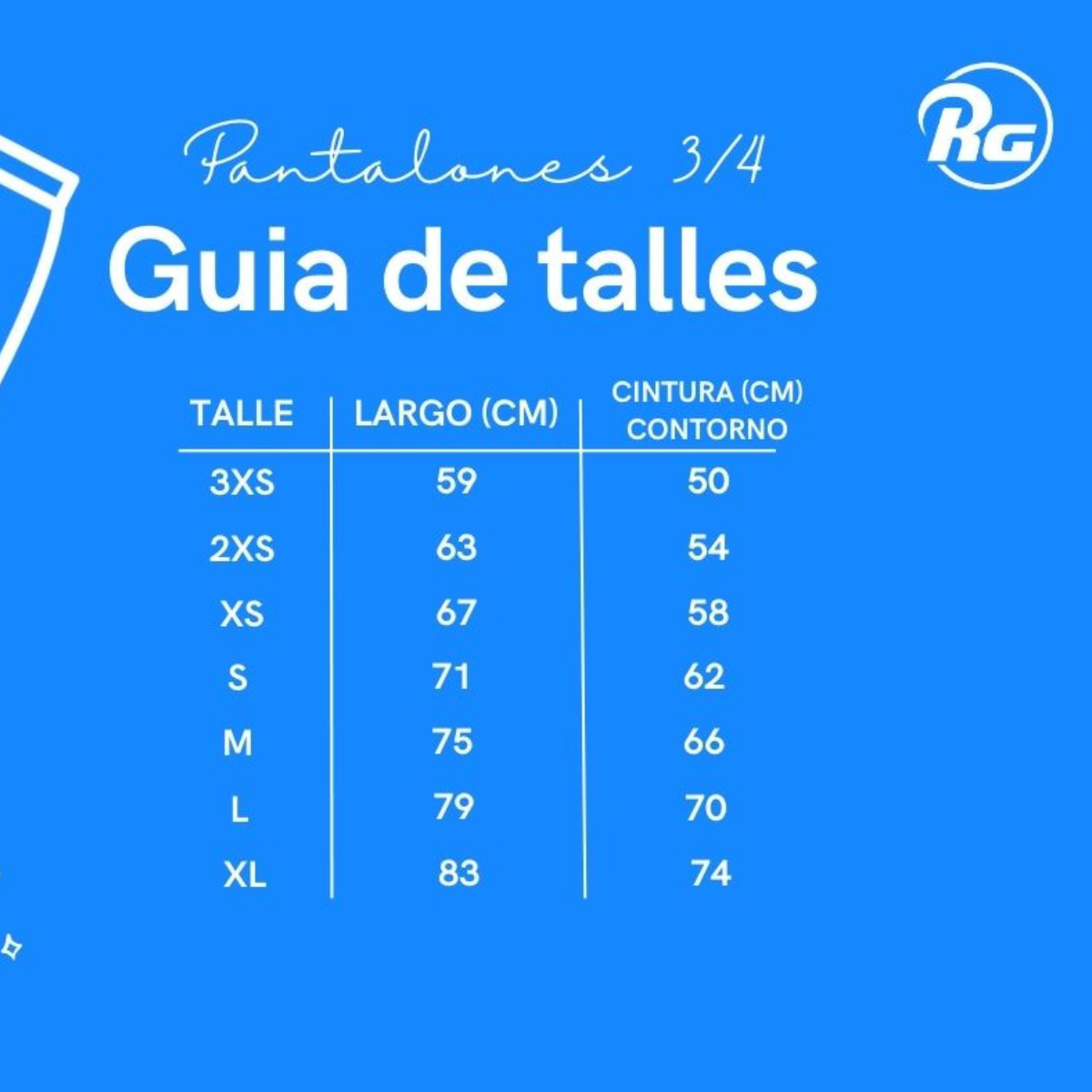 Pantalon 3/4 Con Proteccion Rg Adulto