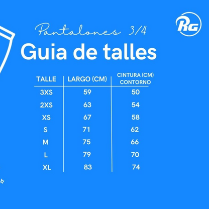 Pantalon 3/4 Con Proteccion Rg Adulto