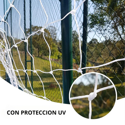 Red De Futbol 11 6mm Nylon 7.5x2.5x0.6m Uv Gismar