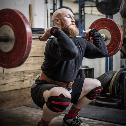 Rodillera Elastica Compresion Levantamiento Crossfit - Rhino