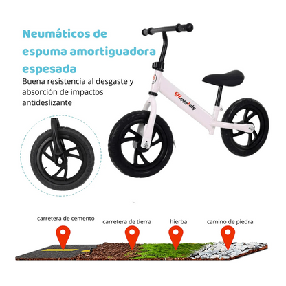 Bicicleta Sin Pedales Chivita K'nex