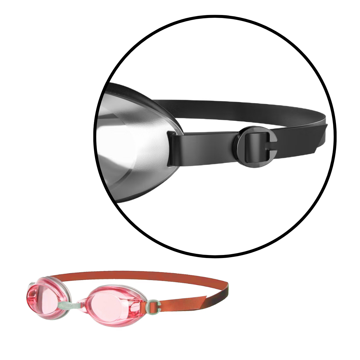 Lente Natacion Piscina Jet Senior Anti Fog Speedo