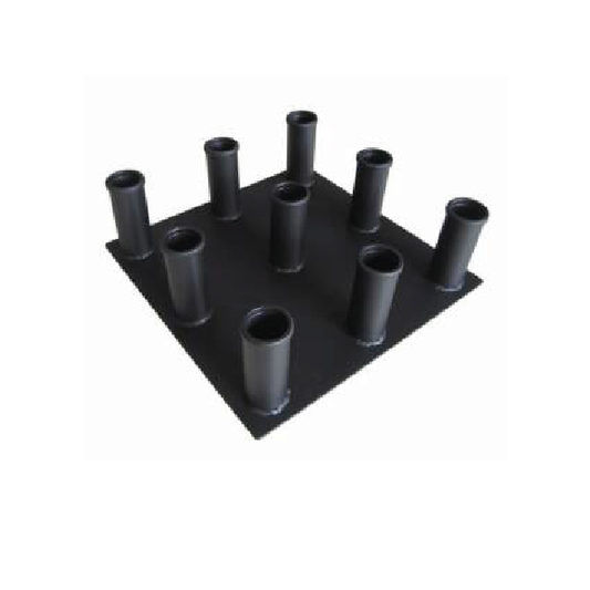Soporte Para Barras Olimpicas 9 Gym Fitness - Rhino