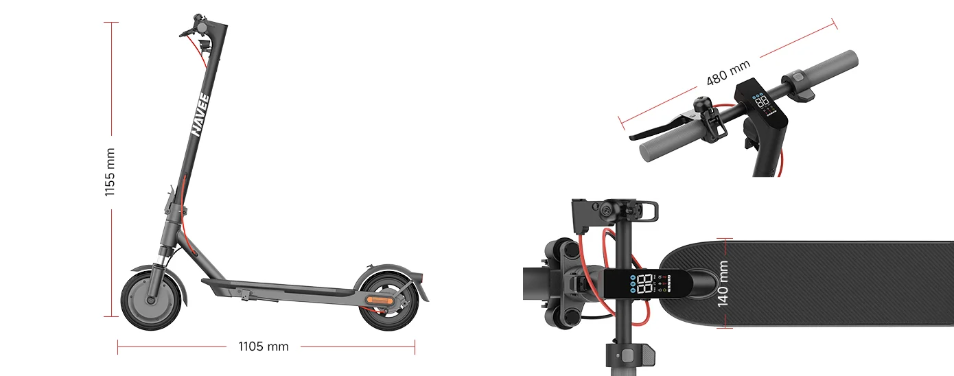 El Monopatín Navee Easyride 25 PRO