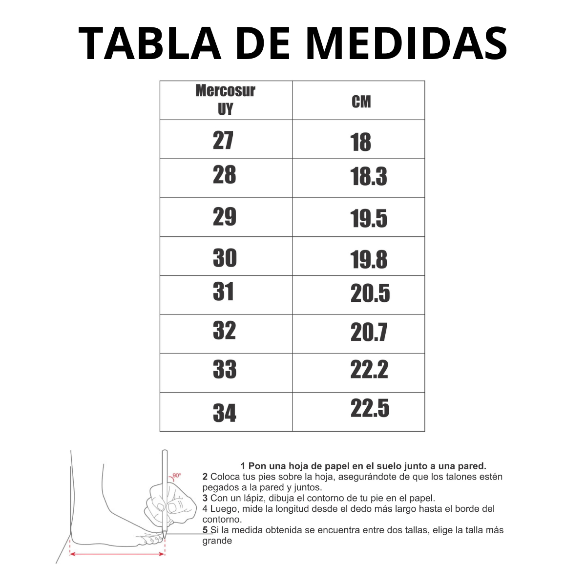 Guía de tallas champion niño sale