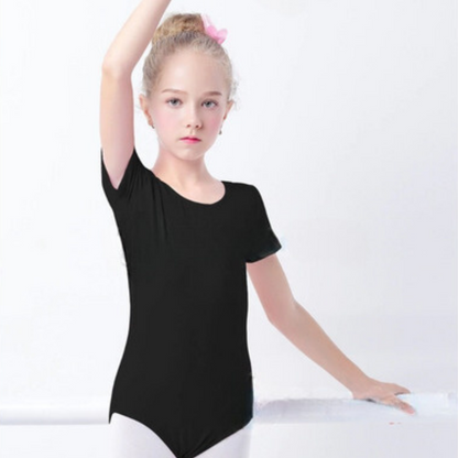Malla Ballet Niña Manga Corta