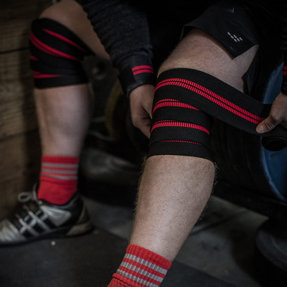 Rodillera Elastica Compresion Levantamiento Crossfit - Rhino
