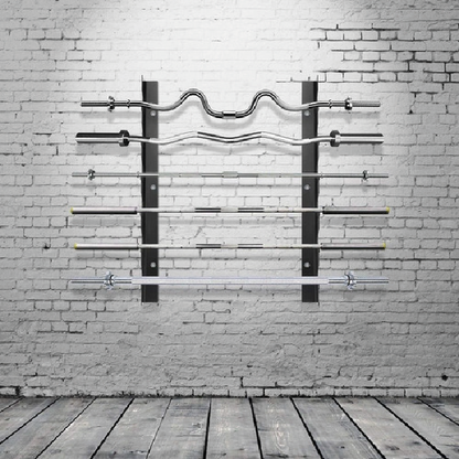 Soporte Para Colgar Barras Capacidad 6 Gym Profesional