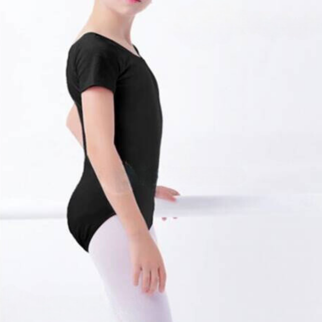 Malla Ballet Niña Manga Corta