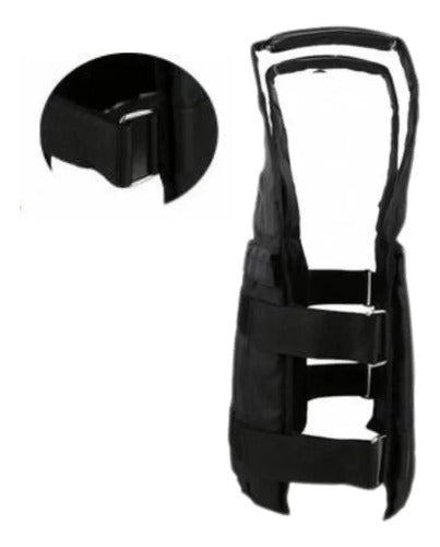Chaleco Con Peso Ajustable Crossfit Fitness 10kg Rhino Negro